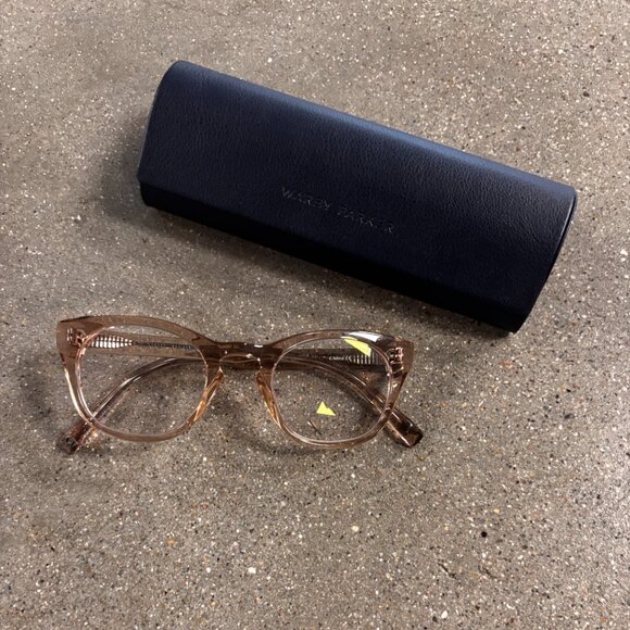 Warby Parker Caspar Frames in Rose Water - Picture 4 of 6